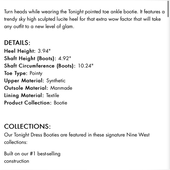 Nine West Glitter Booties - Picture 11 of 11